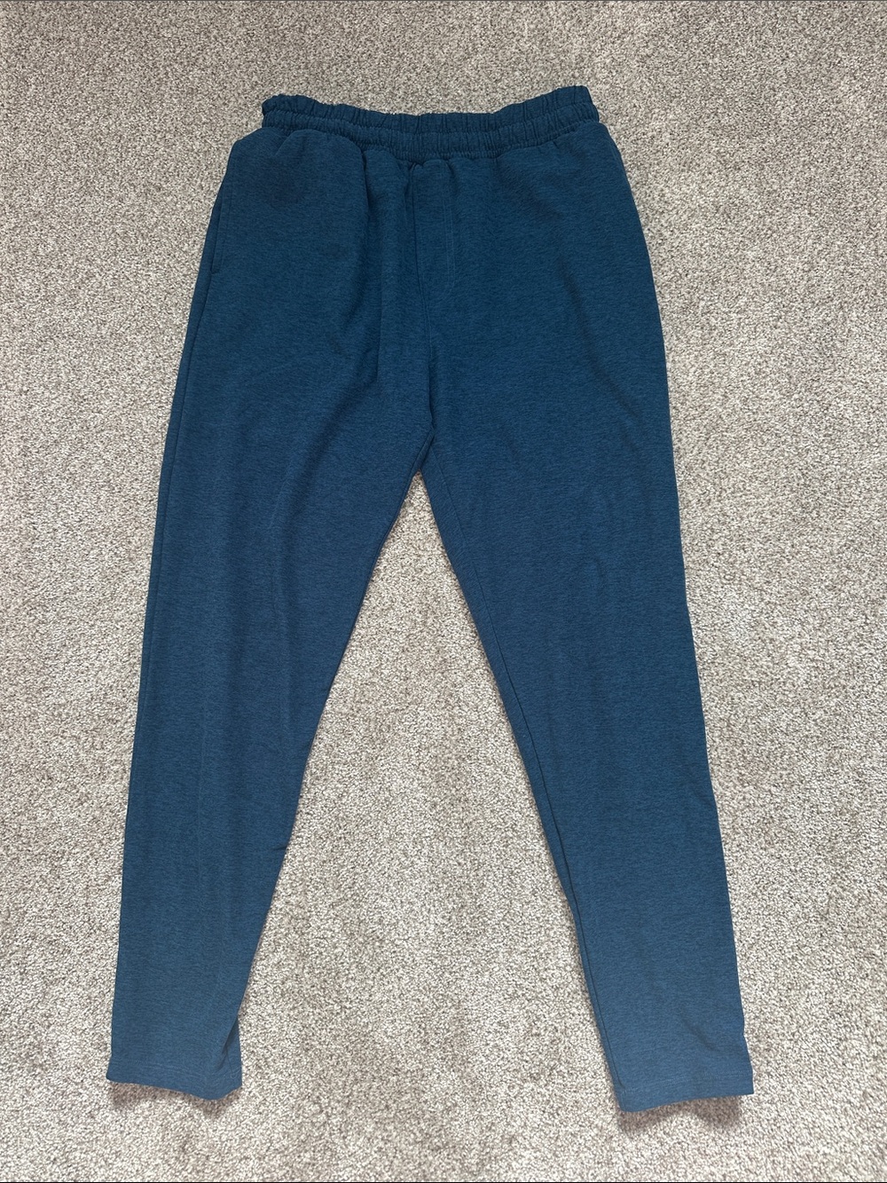 Beyond Yoga Men's Deep Blue Joggers